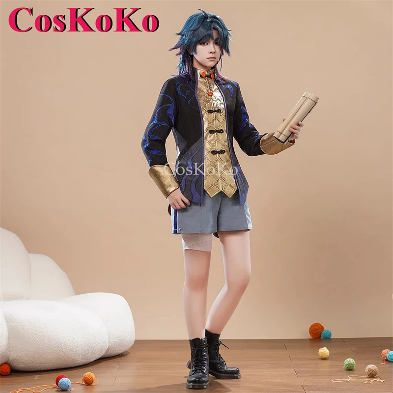 CosKoKo Blade/Jing Yuan Cosplay Honkai: Star Rail Costume The Littles Cat Series Fashion Outfit Halloween Role Play Clothing New