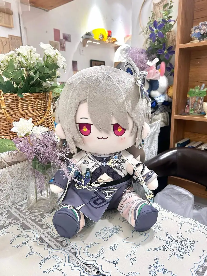 Honkai Impact 3rd 40cm Plush Doll Vita Sitting Style With Changeable Clothes Anime Game Peripheral Stuffed Pillow Gift