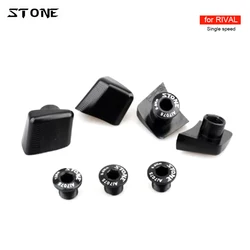 STONE Alloy 7075 CNC Chainring Bolts Chainwheel Screws Nuts for Rival Single Speed Crankset Bicycle Parts