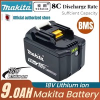 100% 18V original Makita battery+DC18RC charger rechargeable lithium-ion battery replacement MAKITA BL1860 BL1860 BL1830 BL1850