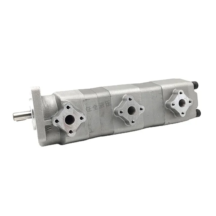 

Zhengquan HGP-222A-F3/3/3R triple gear pump hydraulic high pressure oil pump mechanical hardware pump manufacturer