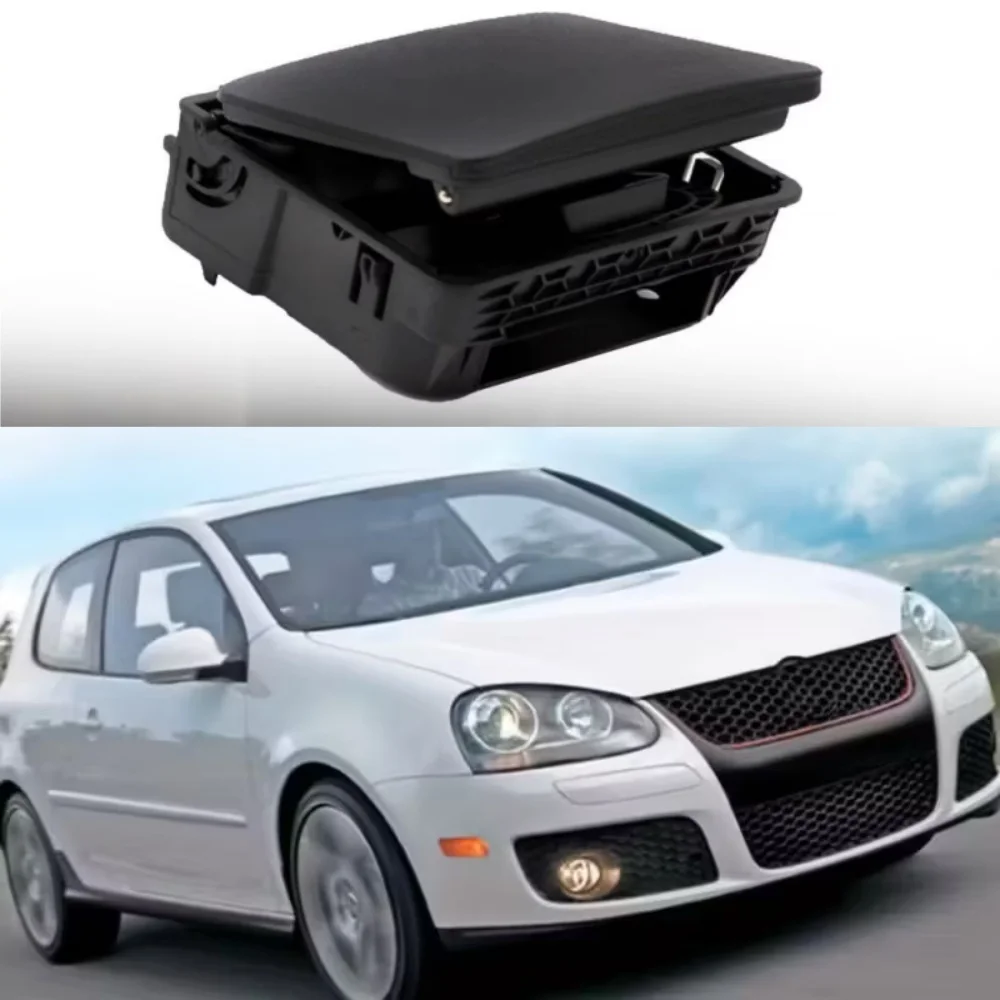 

High Quality Auto Armrest Rear Cup Holder ABS Cup Mount 1K0862532F For VW Golf-MK5 MK6 2005-2011 Car Accessories