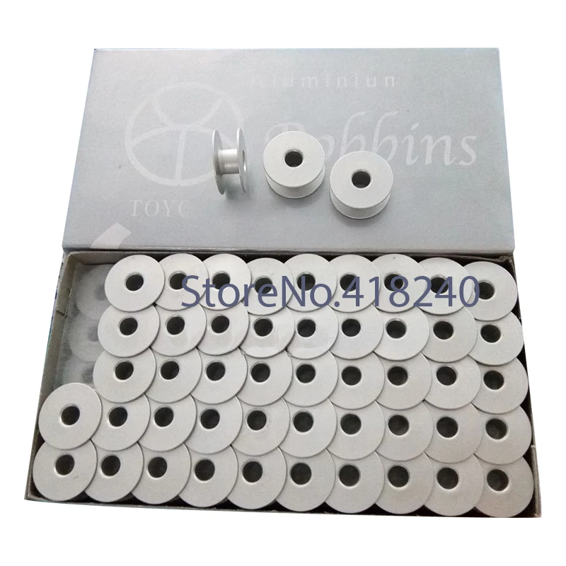 1 Piece Not 1 Box DIameter 21MM Computer Embroidery Machine Accessories Computer Lockstitch Bobbin TOYO Oxidation Bobbin Plane