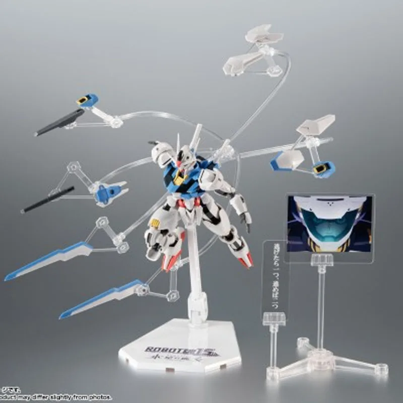 Bandai Echt DE ROBOT GEESTEN Anime FigureXVX-016 Gundam Antenne 15e Verjaardag 130mm Action Figure Speelgoed voor Jongens Kids gift