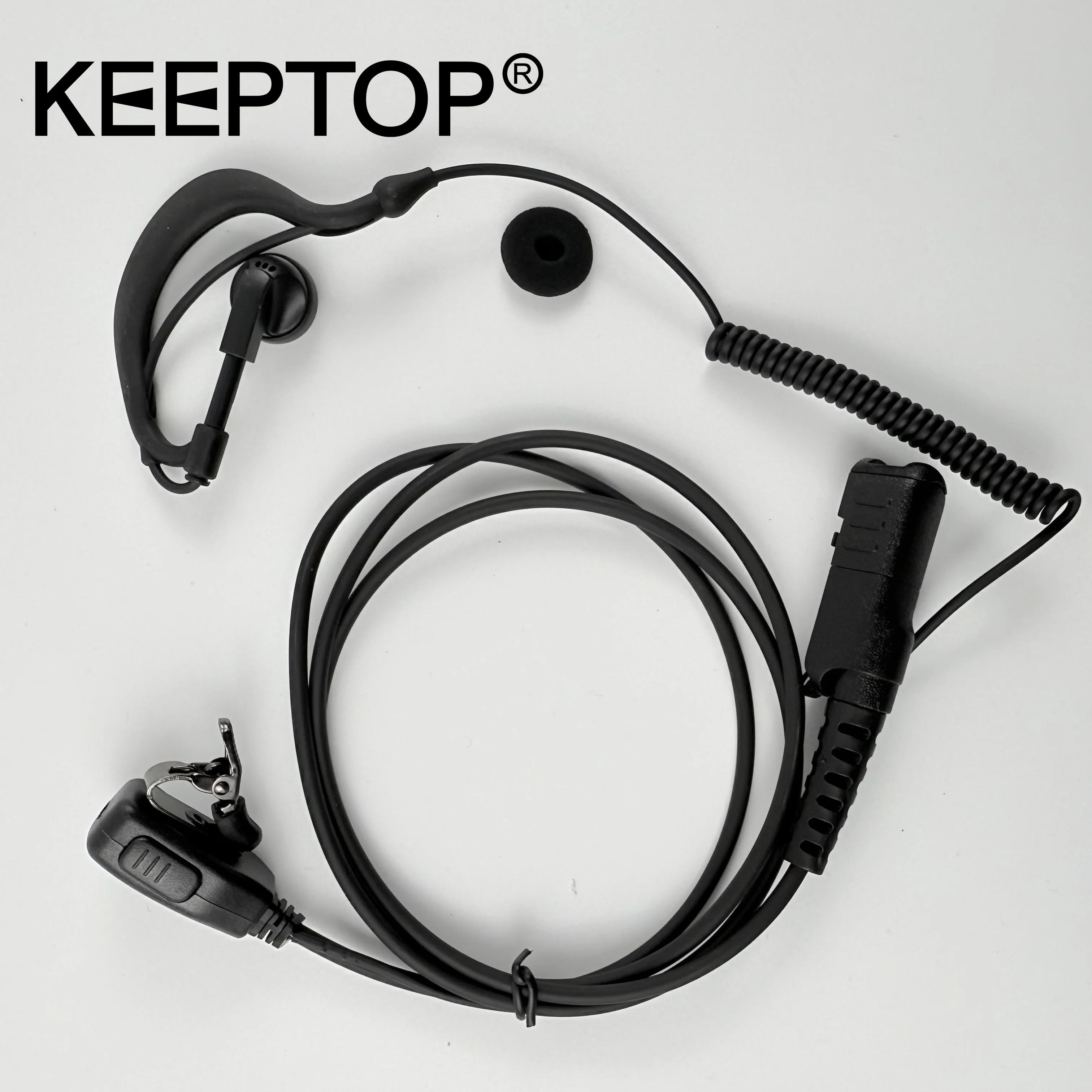 Earpiece Headset Mic For Motorola Radio DP2400 DP2600 XiR P6600 P6620 E8600 MTP3150 MTP3550 XPR3500 3300 Walkie Talkie Earphone