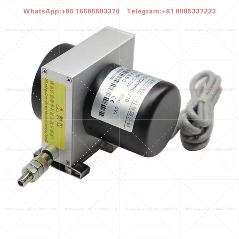 Pull rope displacement sensor WPS-S pulse encoder measuring stroke meter pull wire electronic ruler