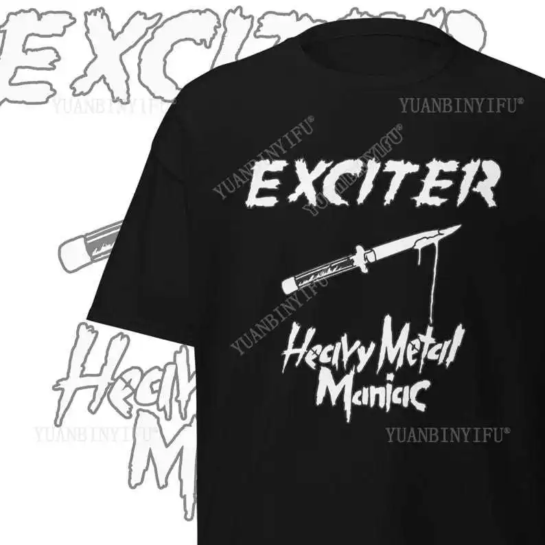Футболка Exciter Thrash Metal — классический товар Speed Metal Band для любителей одежды Thrasher