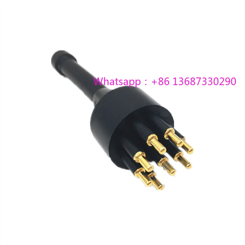 標準6芯防水プラグコネクタ短絡スイッチ