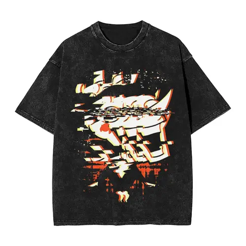 Imagen 2 del producto Camiseta Deltarunes para hombre, camiseta creativa de videojuego clásico lavada, camisetas de manga corta con cuello redondo, camisetas de algodón puro Idea de regalo