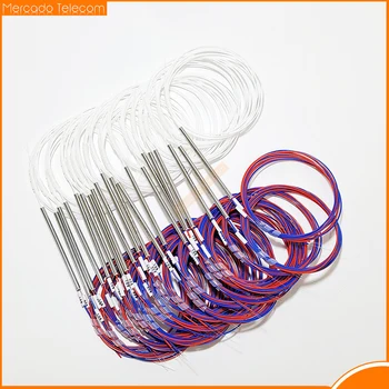 10 adet/grup 10/90 20/80 30/70 40/60 50/50 farklı türleri 1x2 0.9mm dengesiz çoğaltıcı Fiber optik FBT Splitter, konnektörü olmadan