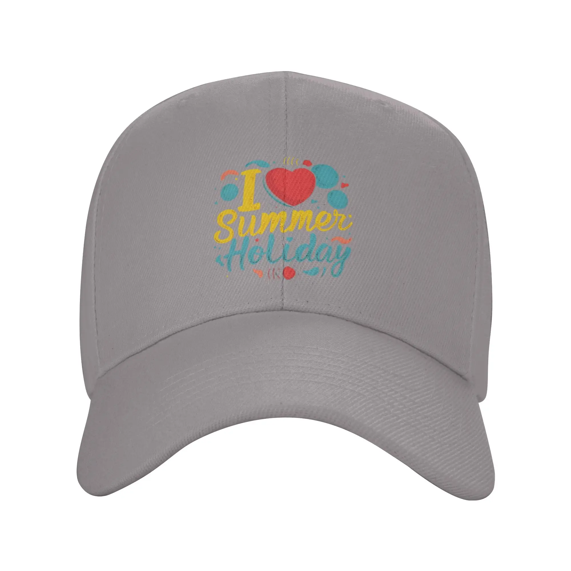 Embracing the Sunshine  I Love Summer Holiday Trendy Baseball Cap Tennis Match Everyday Cap Trucker Cap