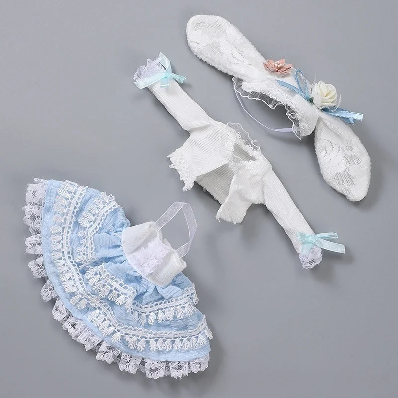 Doll Clothes for 30cm Bjd Clothes for Dolls Sweet Lolita Accessories for Dolls DIY Casual Suit Toy Accessories - Image 3