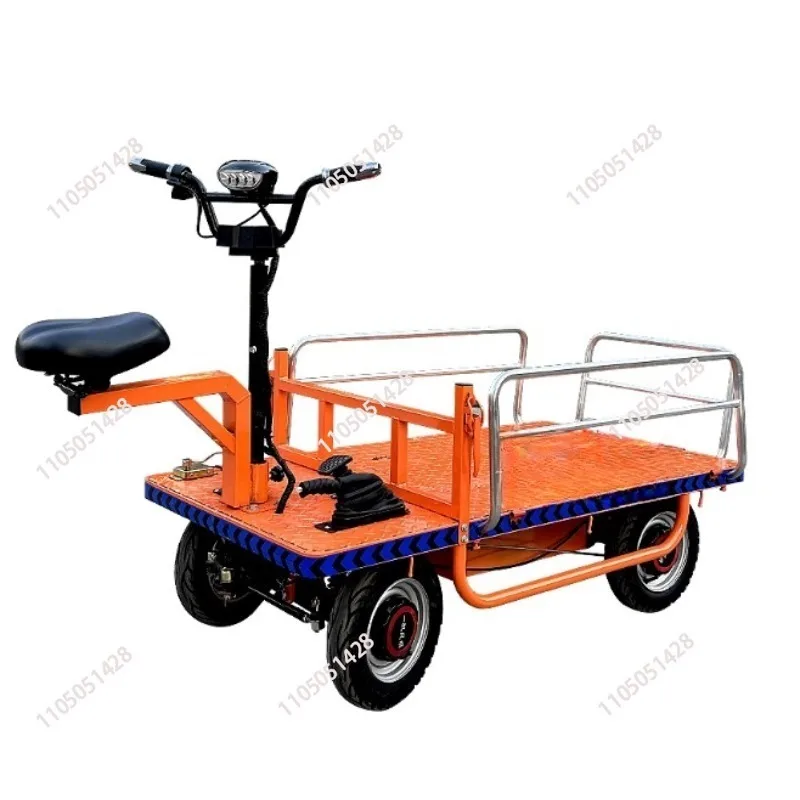 Electric flatbed truck, trolley, stall, upside down, donkey, stall, warehouse trolley
