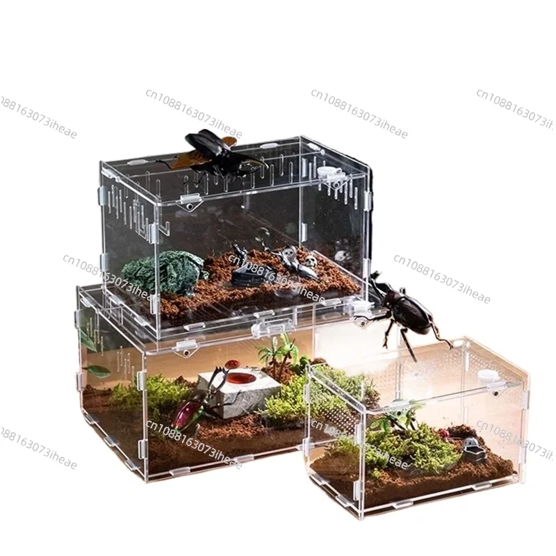 

Дисплей для рептилий, террариумы, акриловые прозрачные террариумы, большая ящерица, черепаха, коробка для выращивания тарантулы, геккона