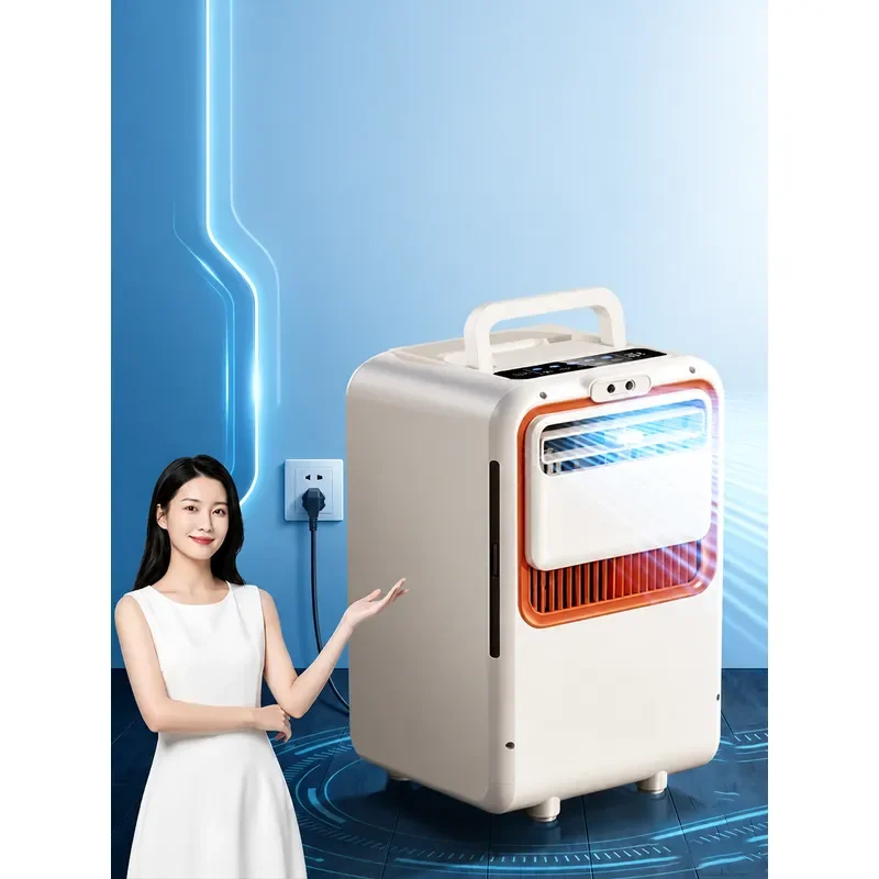 for 2026 New Ductless Mobile Air Conditioner All-in-One Compressor Cooling Free Install No External Unit for Kitchen Bedroom