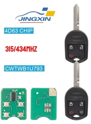 jingxin CWTWB1U793 Remote car Key 315/433MHz ID63 for Ford car key Edge Escape Expedition Explorer Flex Fusion Mustan Taurus