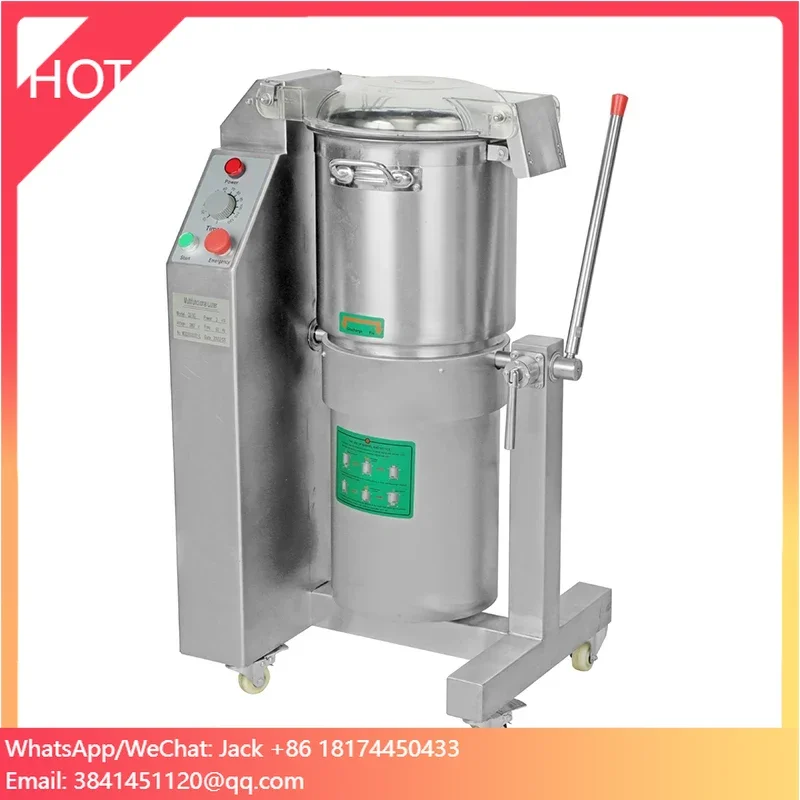 

35L Nut Grinder Chopper Commercial Automatic Meat Cutter Mixer Multifunctional Vegetable Shredder Hummus Machine