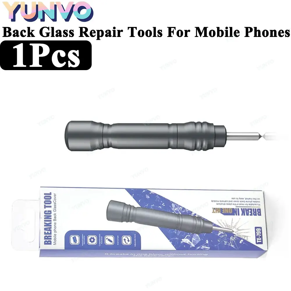 Back Glass Breaking Pen Phone Rear Camera Disassembly Tools Back Glass Removal Repair Refurbushing Blasting Tool image 4