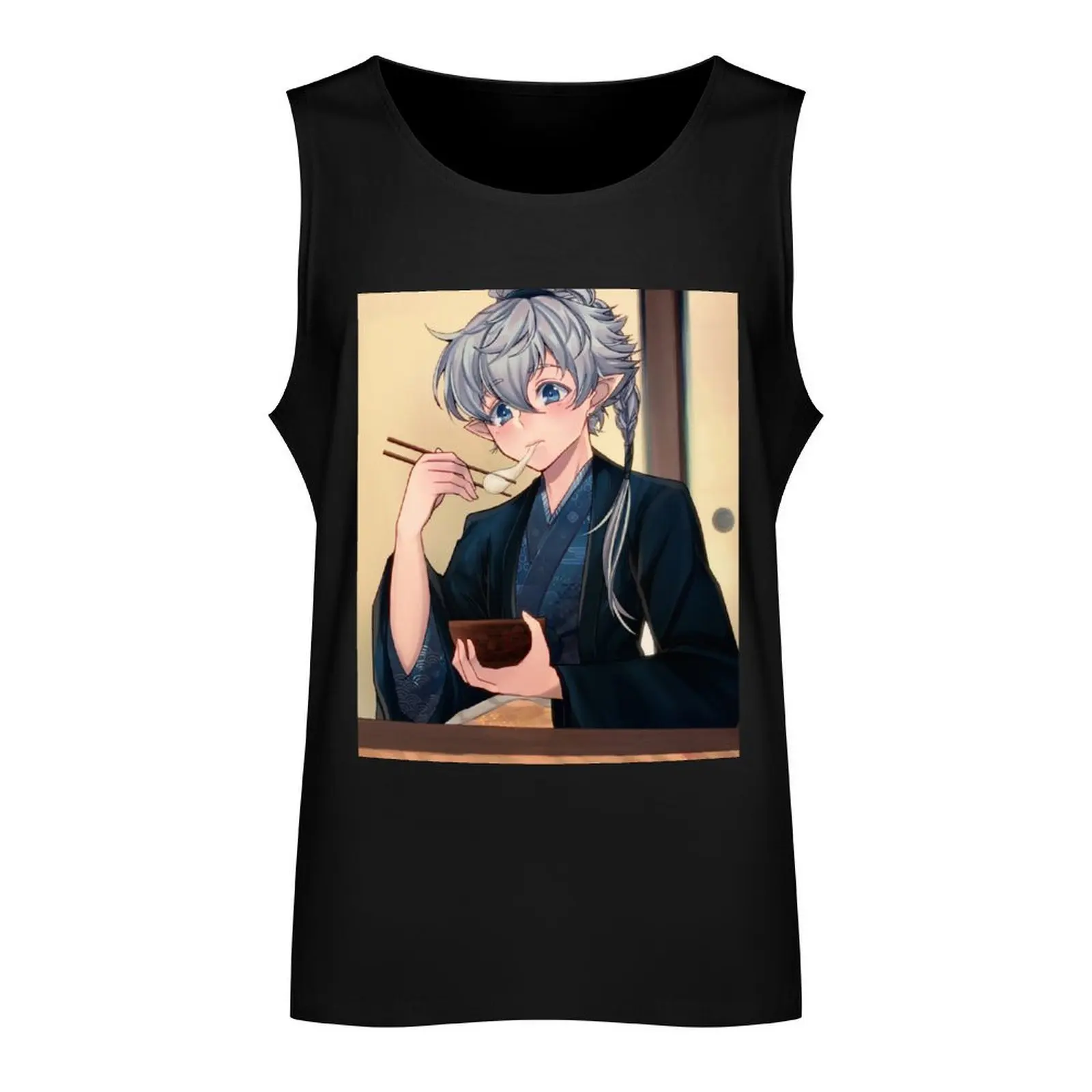 Heavensturn Alphinaud 2021 Tank Top gym shirt man cute tops Man sleeveless shirt