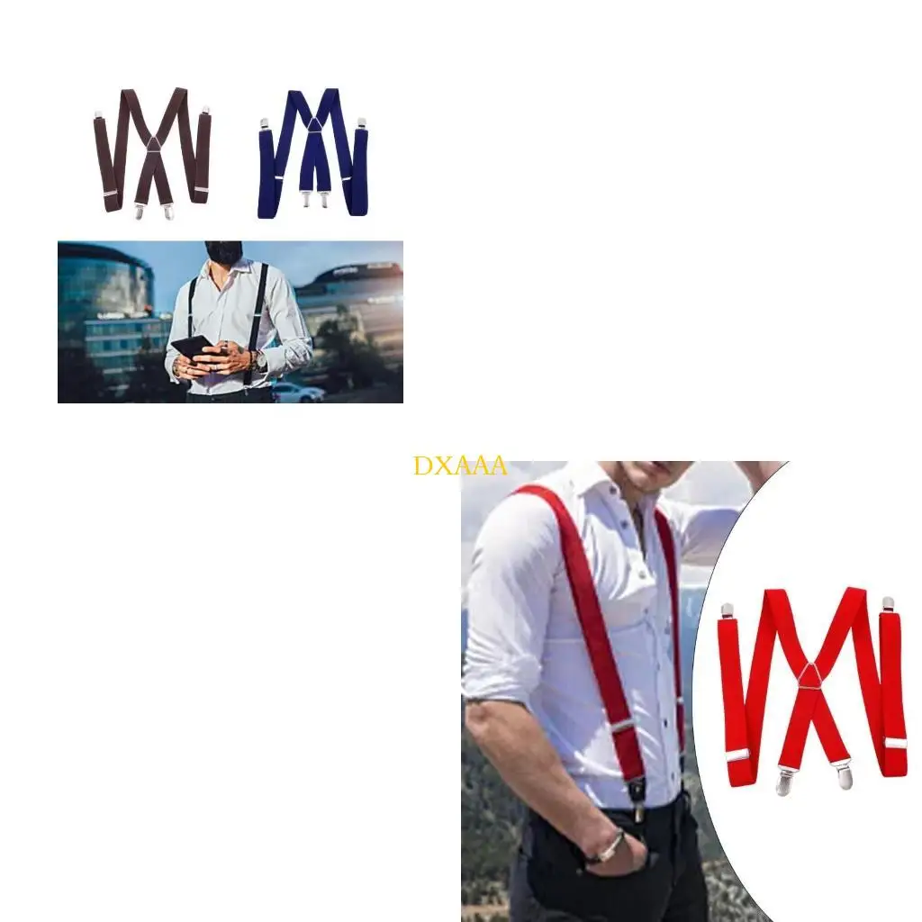 

Dxaa x Подтяжки для мужчин и женщины Elastic Heavy Strong Prant Clip подвески