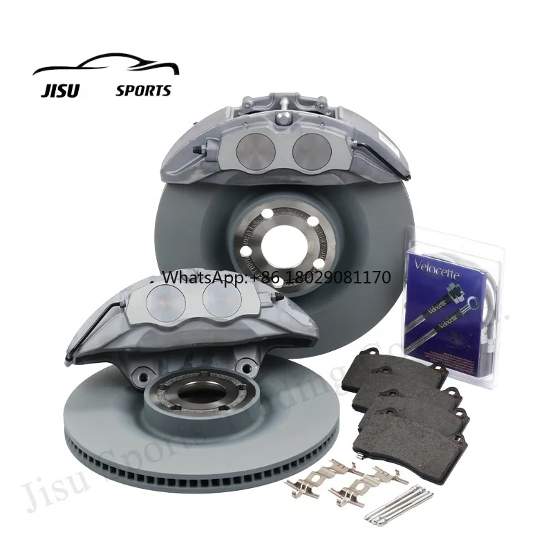 factory price 4 piston brake caliper kit 360mm car brake disc 18 inch  fit for ford courier focus mondeo mustang evos