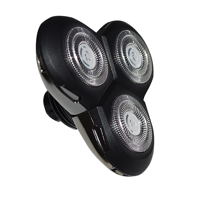 3Cutter Shaver Head Rotatable Replacement Razor Head Blade Waterproof Electric Razor Head Wet Dry Safty Facial Cleaning Supplies