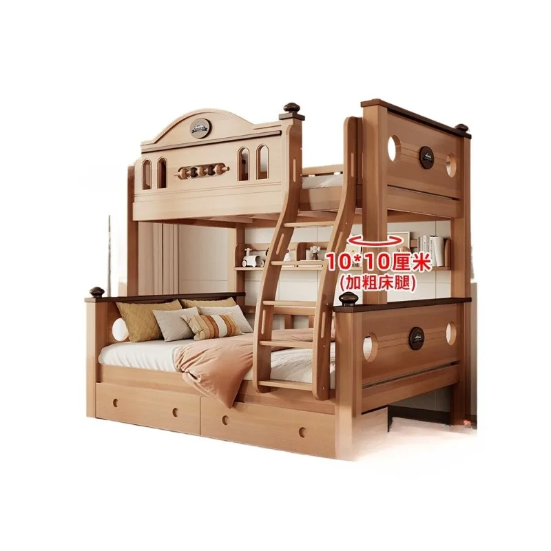 

Upper and lower bed double layer all solid wood