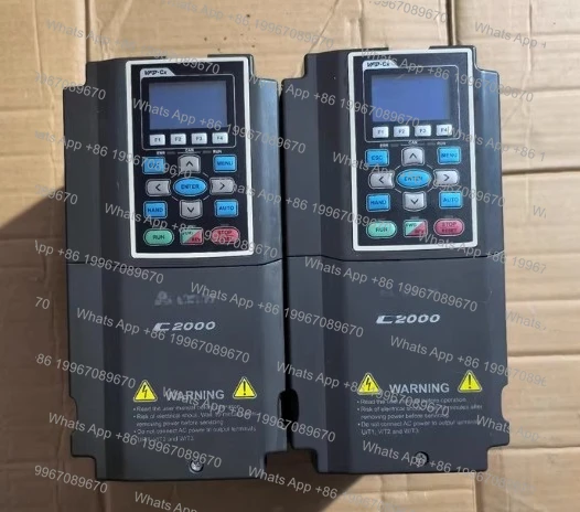 

1Pcs VFD015C43A inverter 380V-1.5KW test function is good