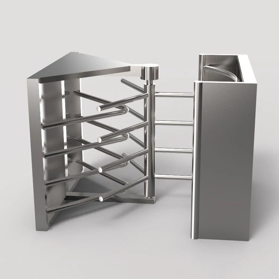 Control System Pedestrian Turnstiles Automatic Full Height Gate Turnstile for Factory Entrance Security Access