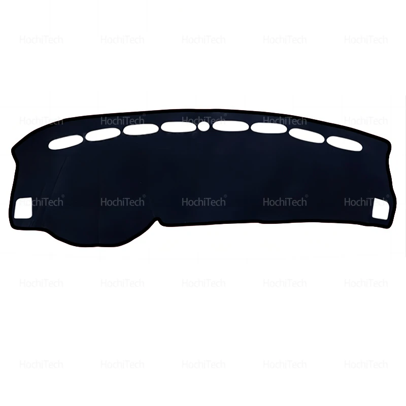 สำหรับซีตรอง C5 แอร์ครอส 2017-2021 หนังหนังกลับแดชแมทแดชบอร์ดสีดำ/สีน้ำตาลแผงเครื่องมือครีมกันแดดอุปกรณ์เสริม