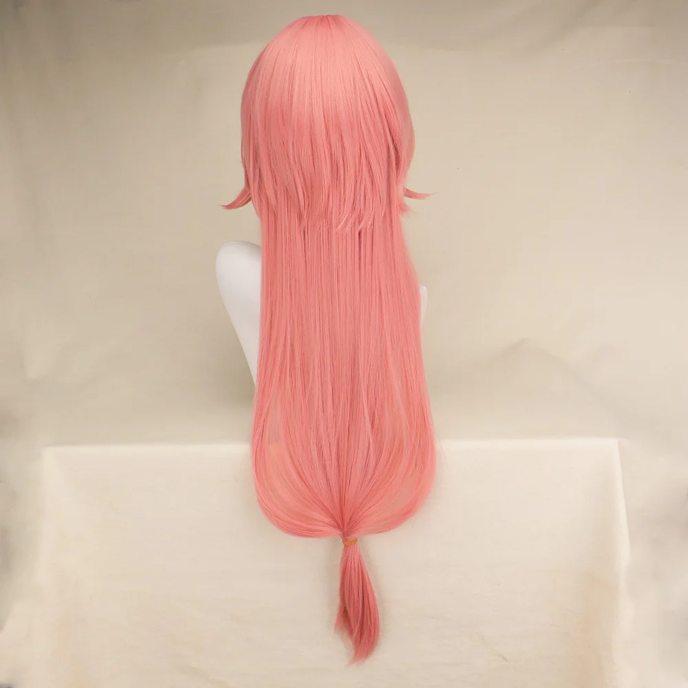 Genshin Impact Yae Miko Cosplay Perücken Rosa Perücke Anime Cosplay