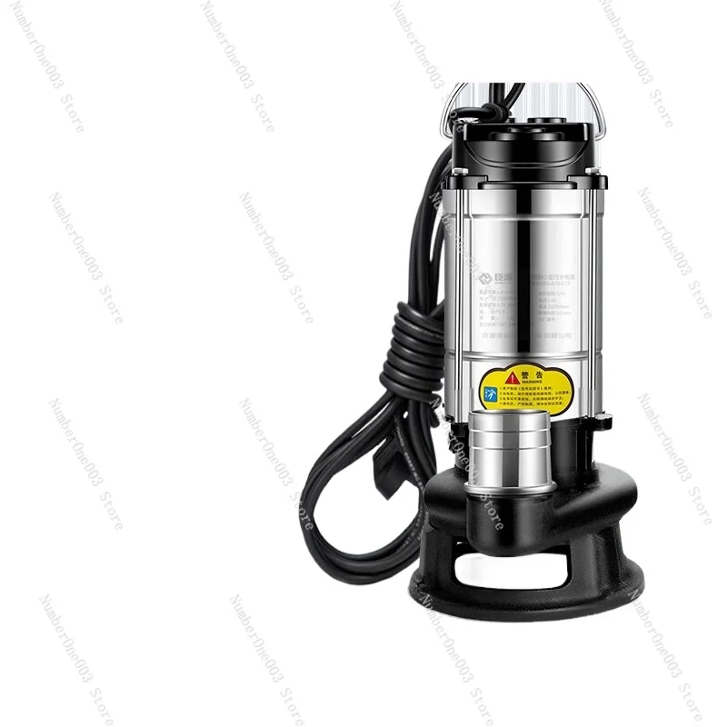 

Stainless Steel Cutting Sewage Pump Household Biogas Sewage Pump Non-clogging Biogas Digester Sewage Pump