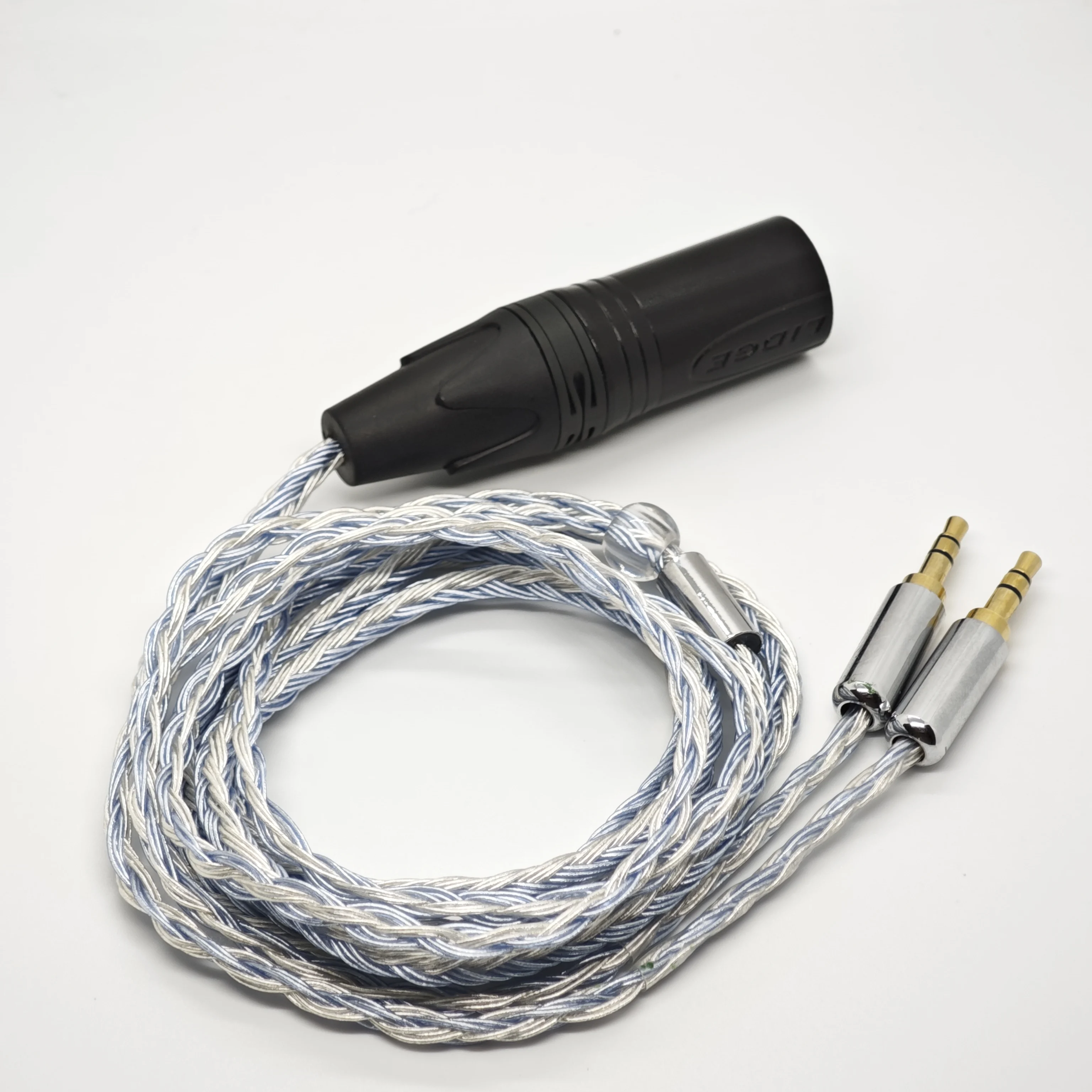 for HIFIMAN Edition XS ANANDA HE400 D5200 T1 T5P Z7 4pin XLR cable 3.5 2.5 4.4 balance 6.5 24 cores OCC Silver plating Upgrade