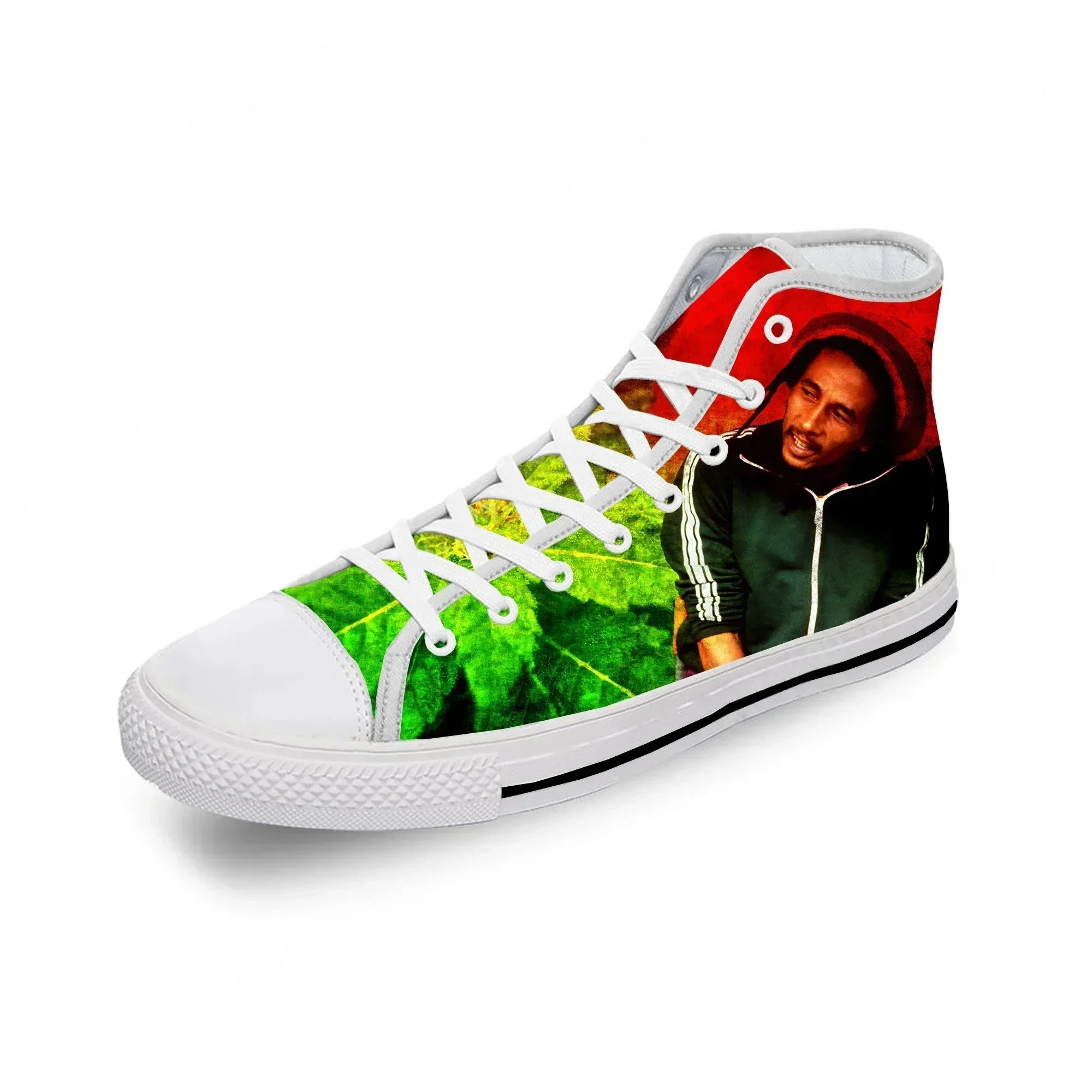 

Повседневные кроссовки Bob Marley Reggae Star Music Rock Fashion, легкие дышащие кроссовки с 3D-принтом для мужчин и женщин, парусиновые туфли
