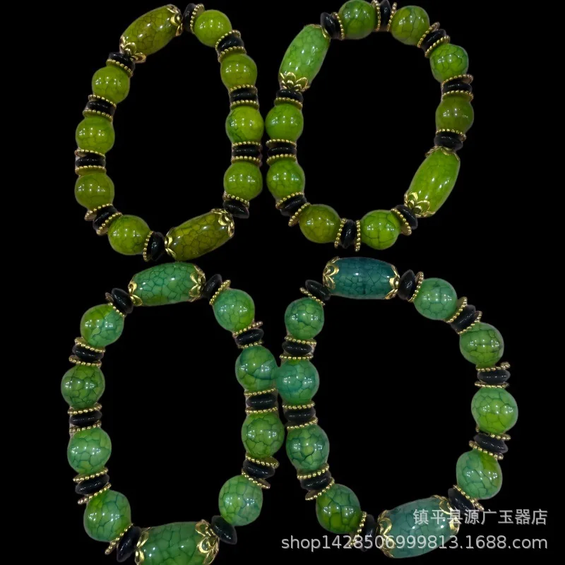 

Sanjiu Eye Pattern Agate Buddha Dzi Bead Bracelet Fashion Versatile Style