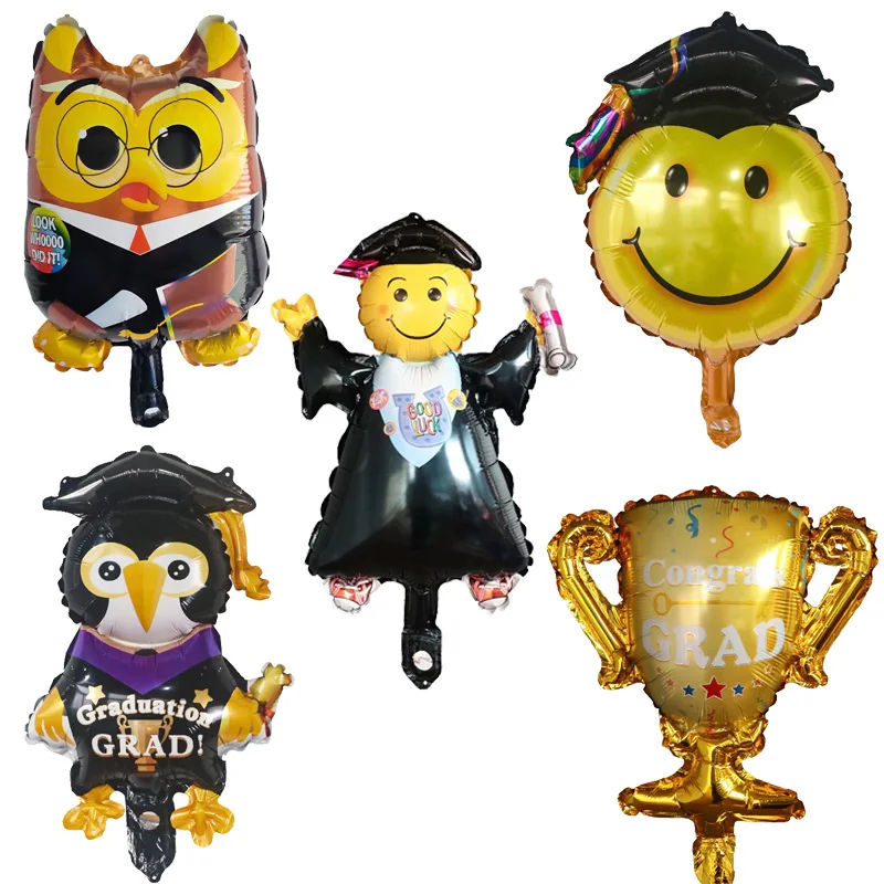 50Pcs Mini 2024 Graduation Balloons Graduation Gift Graduation Party Decorations Balloon Graduation Congratulation Decor Balloo