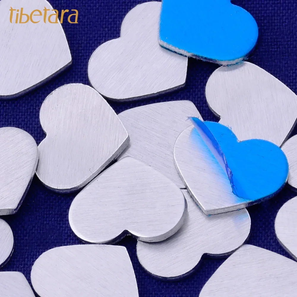 20pcs Aluminum Heart Stamping Blank ,Heart Shapes Love Hand  Hearts,Heart Shaped Blanks,Valentine blank