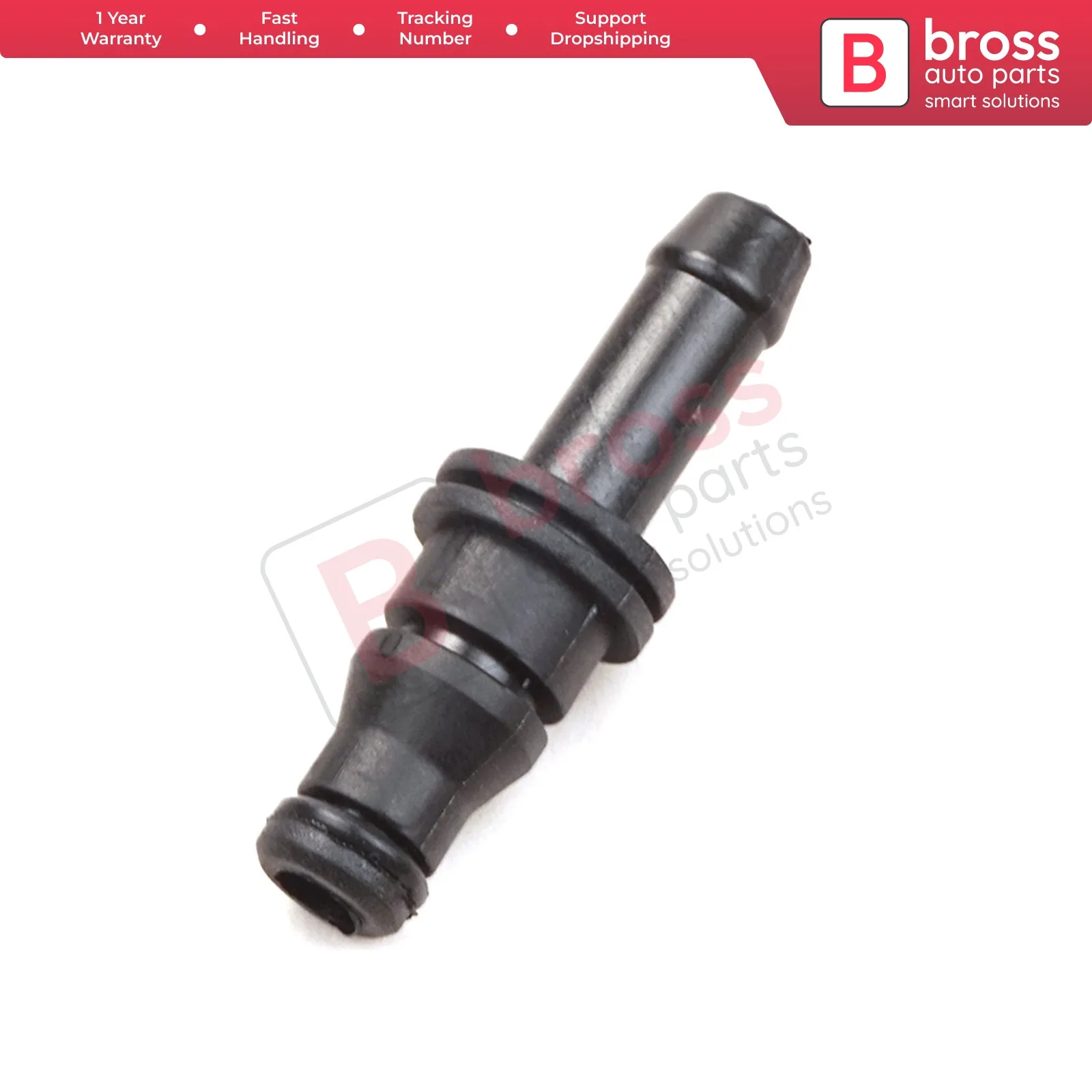 Bross Auto Parts BHC632 Coolant Breather Hose Pipe Connector Socket: A0039970689 for Mercedes W203 W221 C230 S400 S550 S600