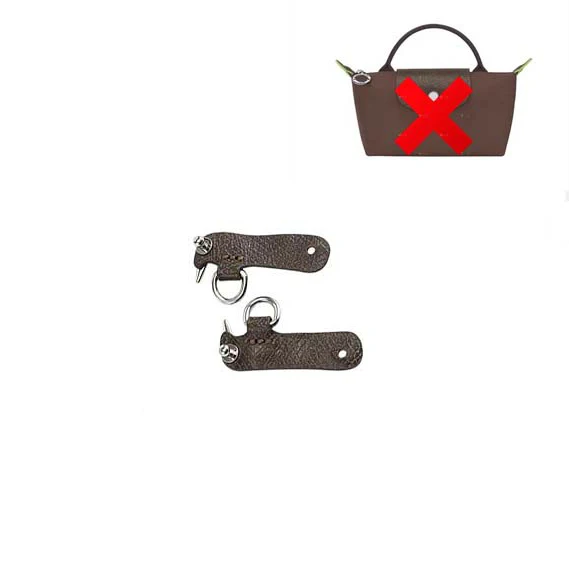 Lederen vervangende crossbody tasriem voor Longchamp Mini Bag schouderriem zonder ponsen Modificatie tasaccessoires