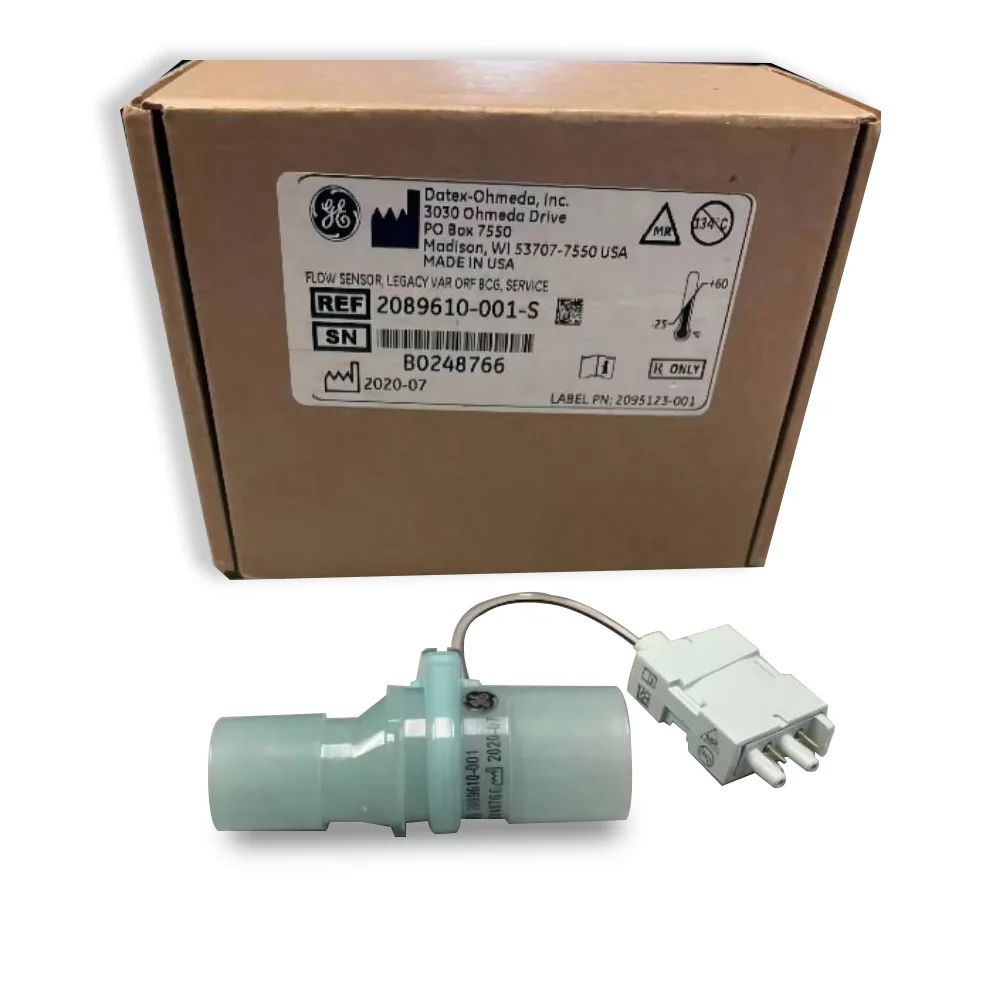 Anesthesia Flow Sensor GE 7100 7900 P/N: 1503-3858-000 2089610-001-S