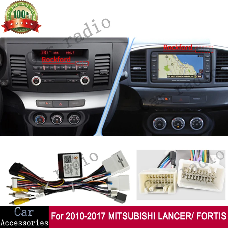 9/10 Inch For 2010-2017 MITSUBISHI LANCER/ FORTIS Frame Car Radio Stereo Frame DVD Fascia Casing Panel Dashboard Kits