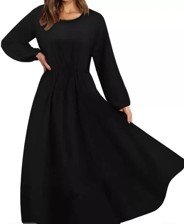 

Women elegant floral printed long dresses
