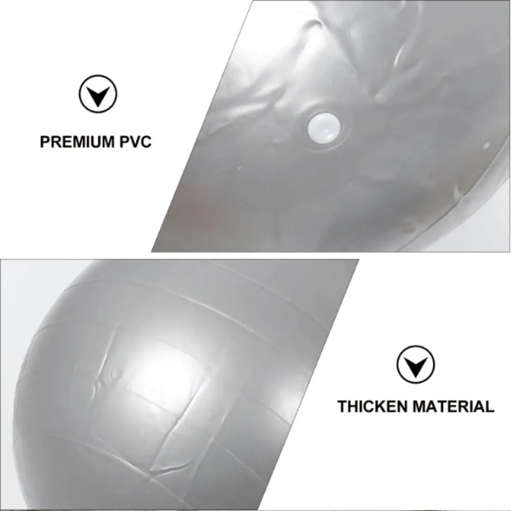 

Thickened Explosion-proof Yoga Ball PVC Material Non Slip Anti-Burst Peanut Ball With Pump Core Strength Training Ball