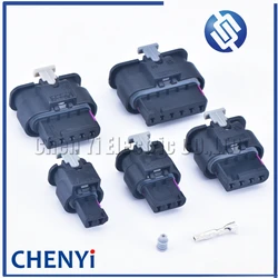 2 set 2/3/4/5/6 Pin Auto female sensor wire connector Reversing Radar Plug 1718653-1 1-1924067-4 1-1718806-1 4F0973706
