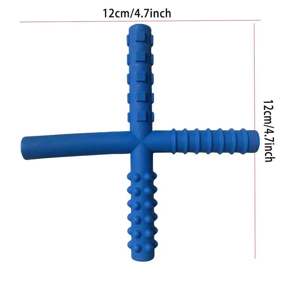 طفل مضغ أنبوب نصائح الكلام العلاج الأسنان مدلك الأطفال يتحدث عن طريق الفم إعادة تأهيل العضلات التدريب الحديث أدوات السيليكون #4