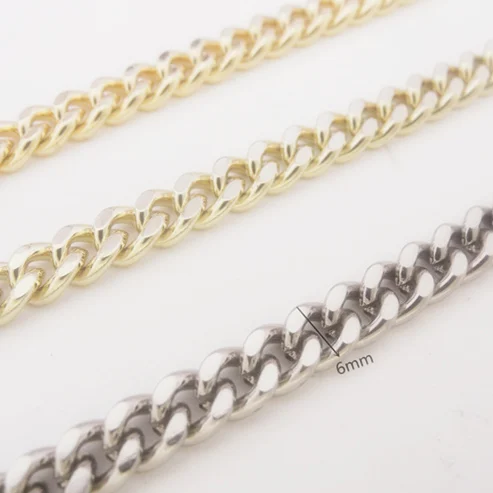 6mm Luxury Strap Chain Small Iron Replacement Purse Bag Parts & Accessories LC-015