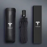 Car Fully Automatic Folding Umbrella For Teslas Model 3 Model S X Y Style Roadster Invader Coil Mod WYE K80 Auto Accessories