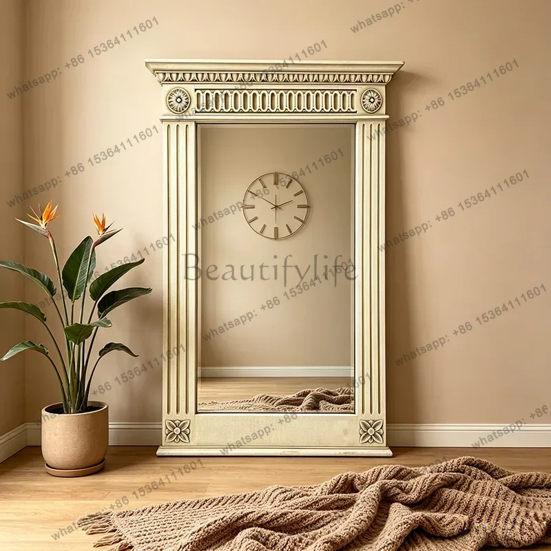 ld Moving Modern Mirror Living Room Standing Girls Floor Men Luxury Long Bathroom Mirror Bedroom Espelhos Home Products
