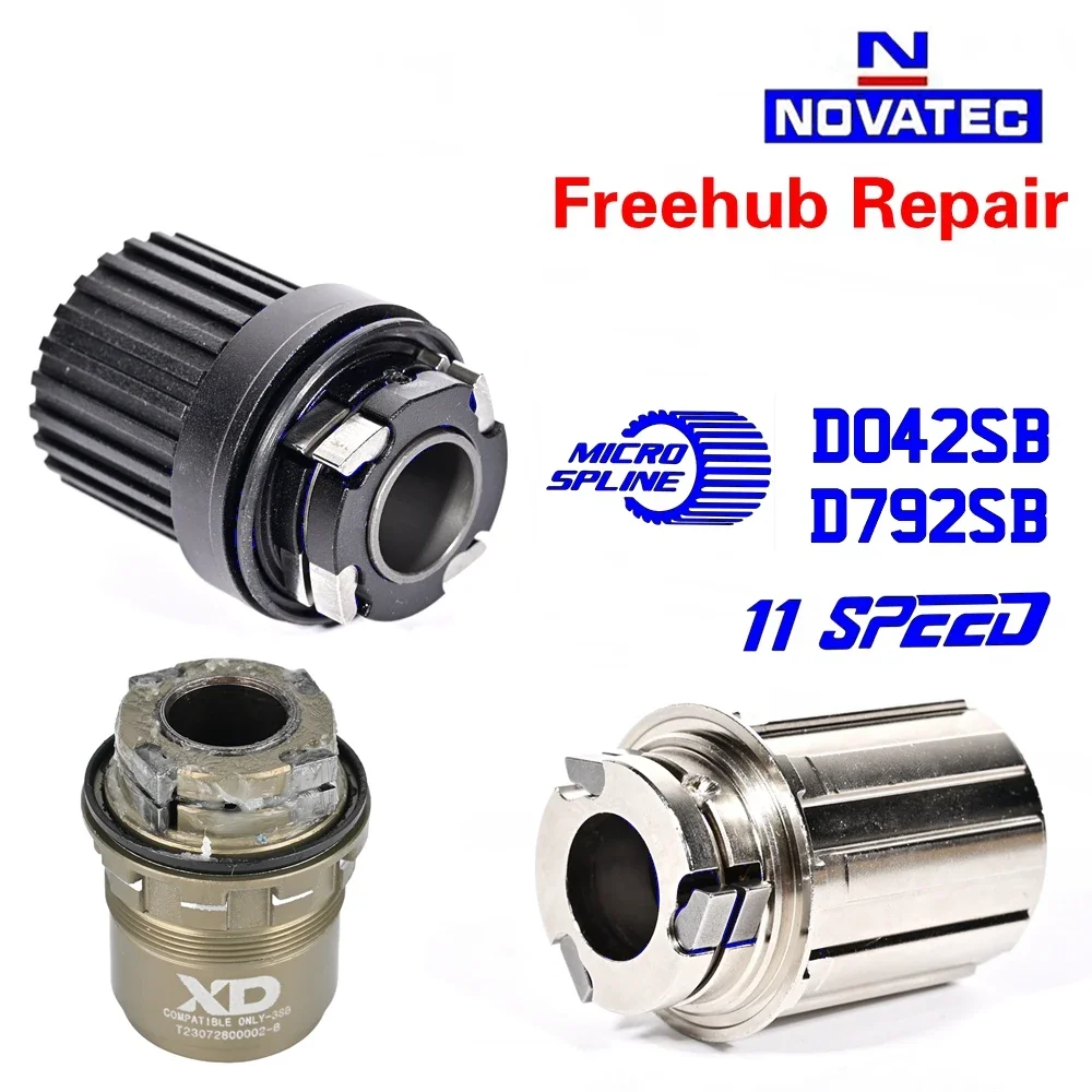 Novatec bicycle hubs D042SB D792SB Repair Parts Freehub Body Upgrade Replacement XD MS 12 Speed HG 8-11 Speed Cassette Body