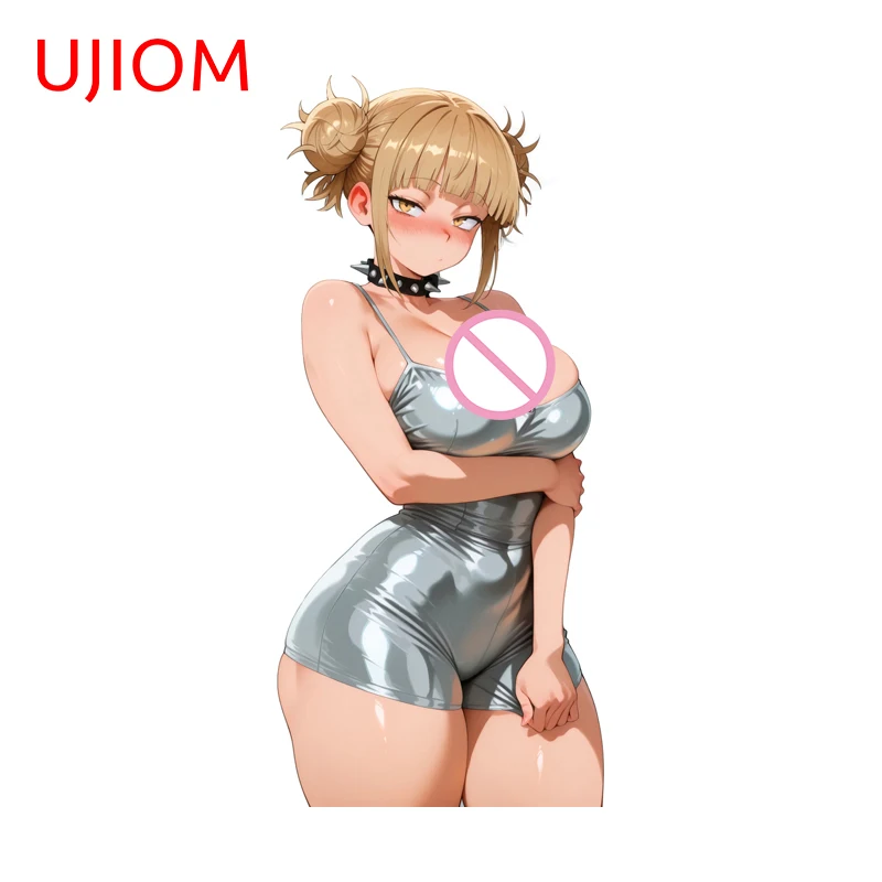 UJIOM Himiko Toga Seductive Big Breasts Girl Wall Sticker Exquisite Tendy Premium Scratch Proof Vinly Decal Wardrobe Decoration